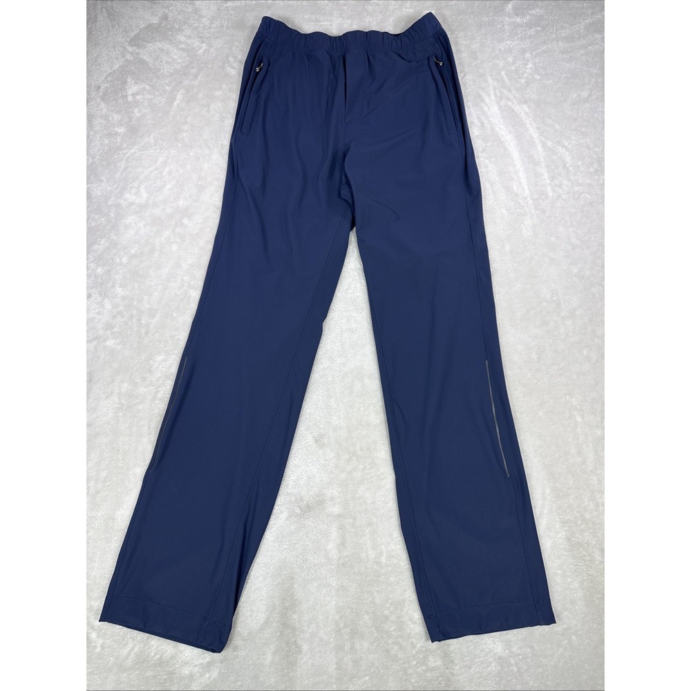 Lululemon Men's Navy Blue Athletic Pants Size Medium Elastic Waist